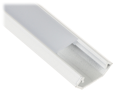 PROFILE WITH COVER FOR LED STRIPS PR LED CW 2M CORNER WHITE