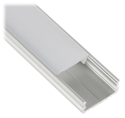 PROFILE WITH COVER FOR LED STRIPS PR LED SA 2M SURFACE SILVER