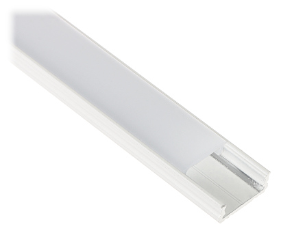 PROFILE WITH COVER FOR LED STRIPS PR LED SW 2M SURFACE WHITE