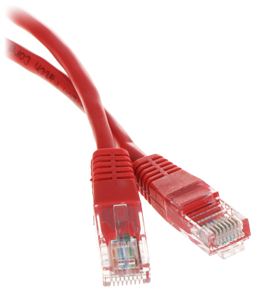 PATCHCORD RJ45 1 0 RED 1 0 m CONOTECH