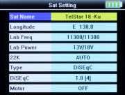 SATELLIETMETER S 21 DVB S S2 S2X Spacetronik