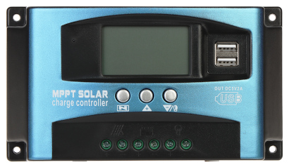 CONTROLADOR DE CARGA SOLAR SCC 100A MPPT LCD M2