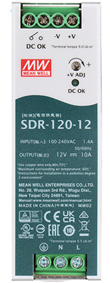 CHARGEUR D IMPULSION SDR 120 12 MEAN WELL