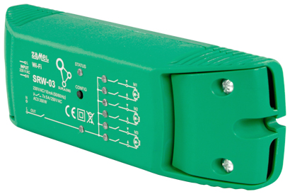 SMART CONTROLLER FOR ROLLER SHUTTERS SRW 03 Wi Fi 230 V AC ZAMEL
