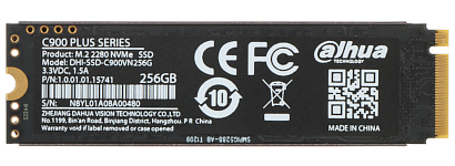 SSD DISK SSD C900VN256G 256 GB M 2 PCIe DAHUA