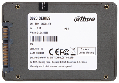 SSD SCHIJF SSD S820GS2TB 2 TB 2 5 DAHUA