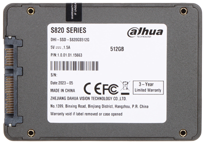 HARD DISC SSD SSD S820GS512G 512 GB 2 5 DAHUA