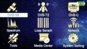 UNIVERSELE METER STC 45 DVB T T2 DVB S S2 DVB C Spacetronik
