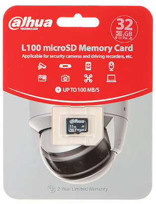 CARTE M MOIRE TF L100 32GB microSD UHS I SDHC 32 GB DAHUA