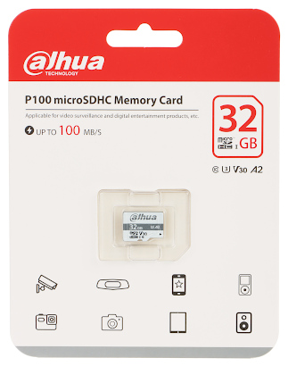 MEMORY CARD TF P100 32GB microSD UHS I SDHC 32 GB DAHUA