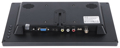MONITORIUS VGA HDMI AUDIO 2XVIDEO USB NUOTOLINIS PULTELIS TFT 12 CCTV 11 6