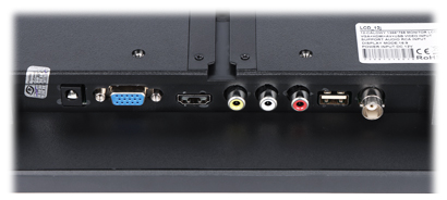 BILDSK RM VGA HDMI AUDIO 2XVIDEO USB FJ RRKONTROLL TFT 12 CCTV 11 6