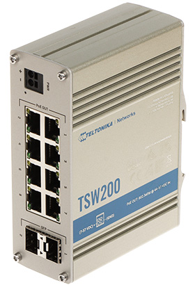 SWITCH POE TSW200 8 SFP Teltonika