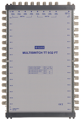 MULTISWITCH TT 9 32 FT 9 VSTUPOV 32 V STUPY TELMOR