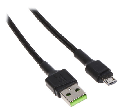 CABLE USB A USB MICRO 0 3M GC 0 3 m Green Cell