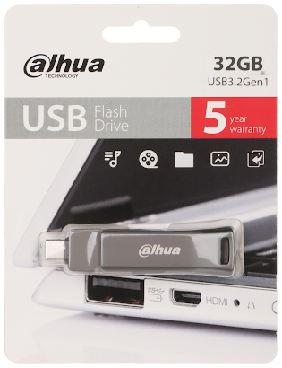 FLASH DRIVE USB P629 32 32GB 32 GB USB 3 2 Gen 1 DAHUA