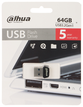 CHIAVETTA USB USB U166 31 64G 64 GB USB 3 2 Gen 1 DAHUA