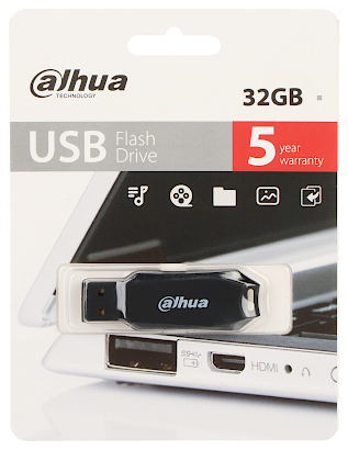 FLASH DRIVE USB U176 20 32G 32 GB USB 2 0 DAHUA