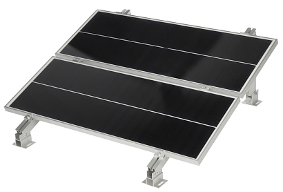 REAR SUPPORT FOR THE MOUNTING PROFILE USP TN 400 FOR SOLAR PANELS