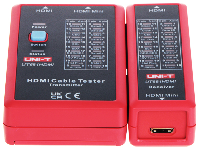 KABELI TESTERIS HDMI UT 681 HDMI UNI T