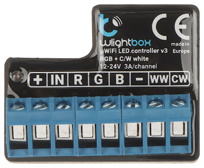 CONTROLER INTELIGENT PENTRU ILUMINAREA LED WLIGHTBOX V3 BLEBOX Wi Fi 12 24 V DC