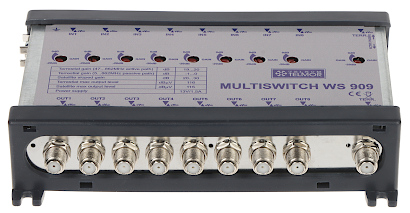 MULTISWITCH BUS AMPLIFIER WS 909 9 INPUTS 9 OUTPUTS TELMOR