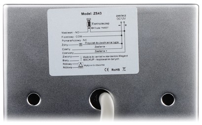TASTATUR RFID STANDALONE ZS43 VIDOS