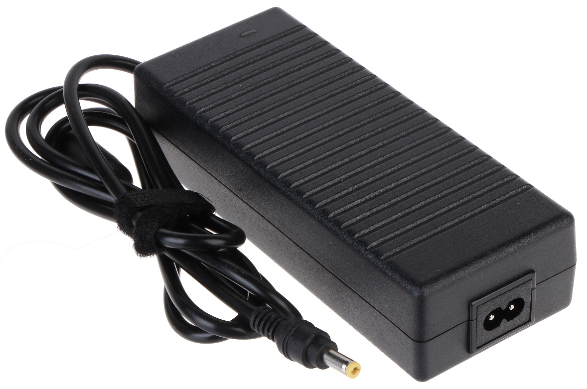 POWER SUPPLY ADAPTER 12V/10A/5.5-TAY - With plug, indoor - Delta