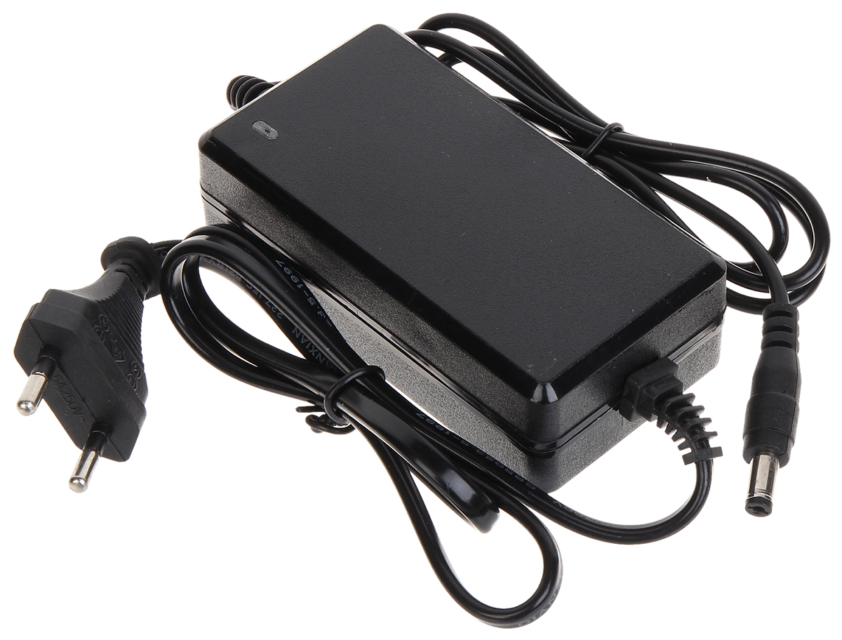 POWER SUPPLY ADAPTER 12V/2A/5.5*P100 - With plug, indoor - Delta