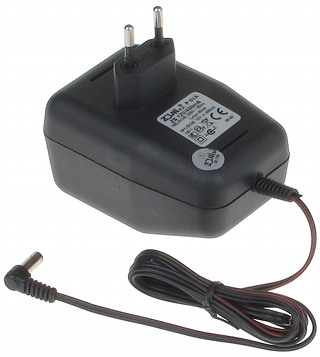 POWER SUPPLY ADAPTER 12V/400MA/5.5-ZOL - With plug, indoor - Delta
