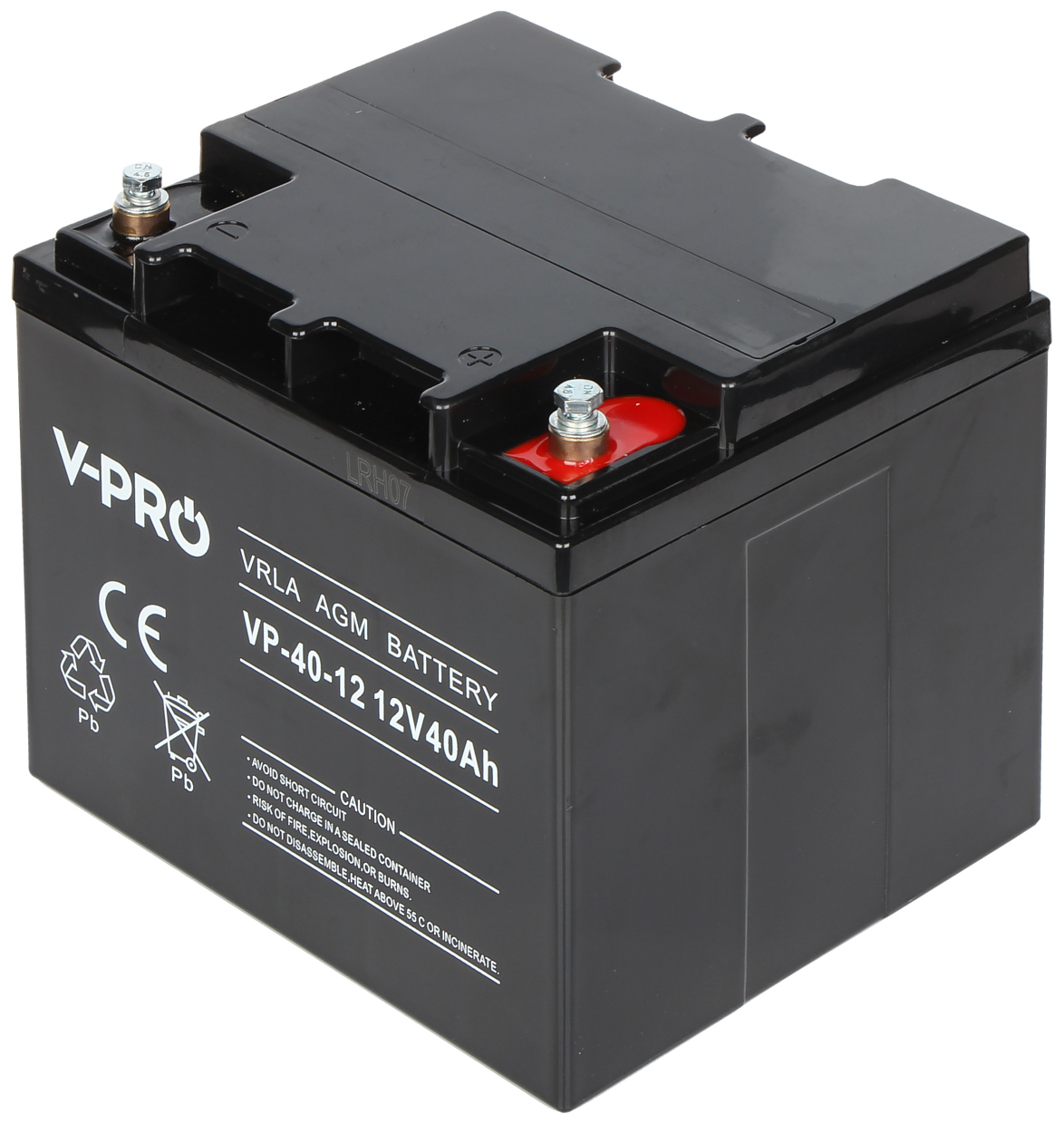 BATTERIE 12V/40AH-VPRO - Capacité de la batterie supérieure à 9Ah - Delta