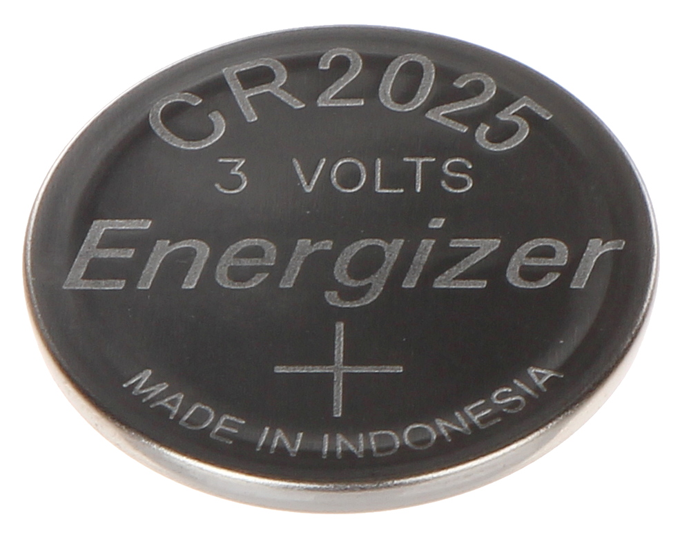 LITHIUM BATTERY BAT-CR2025 ENERGIZER - Coin Batteries - Delta