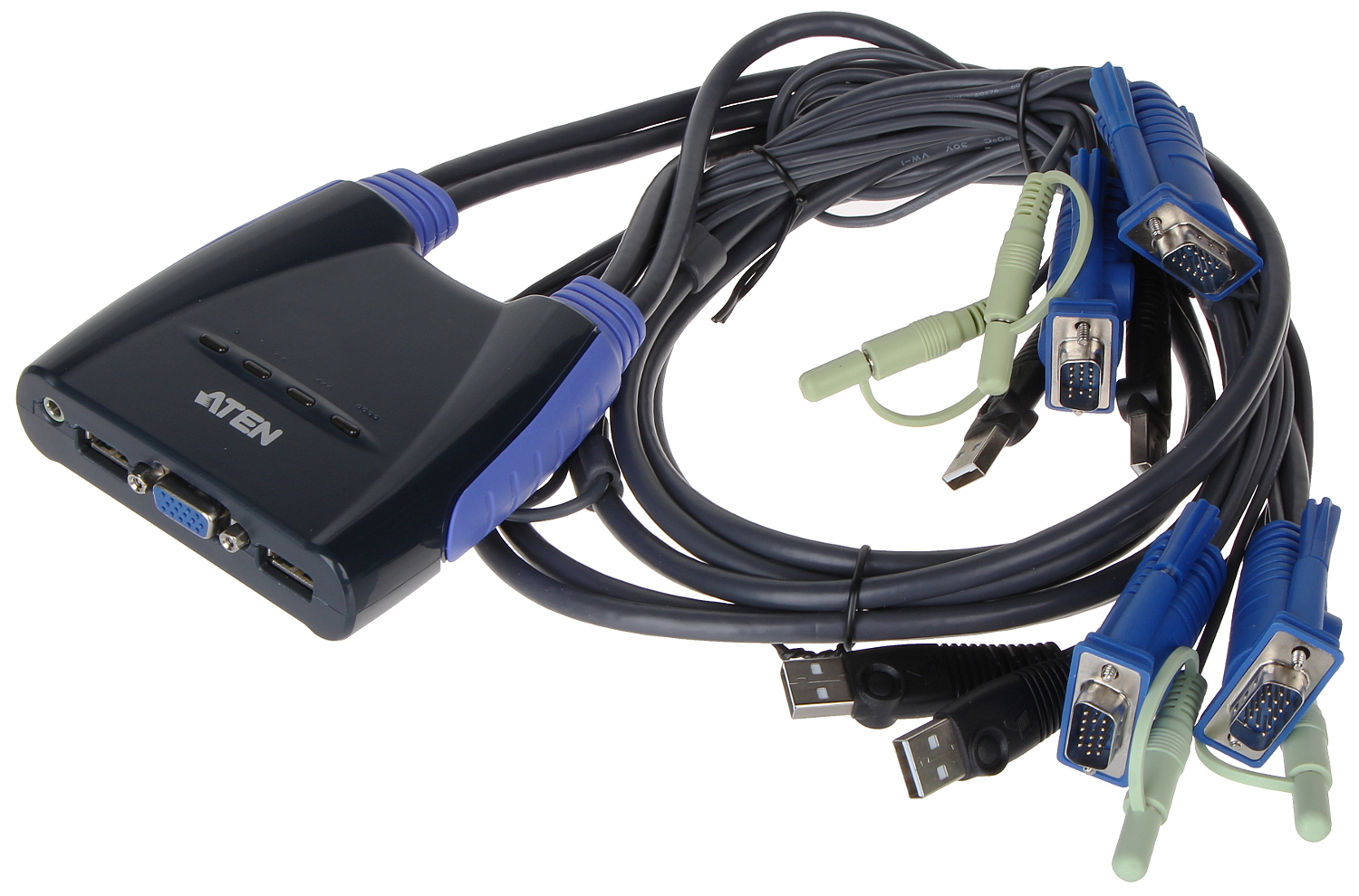 PŘEPÍNAČ VGA + USB CS-64US - VGA přepínače a rozbočovače - Delta