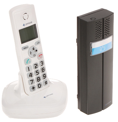 WIRELESS DOORPHONE WITH TELEPHONE FUNCTION D102W COMWEI