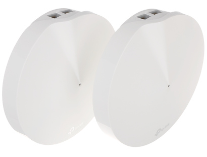 WHOLE HOME WI FI SYSTEM DECO M9 PLUS 2 PACK 2 4 GHz 5 GHz 400 Mbps 867 Mbps TP LINK
