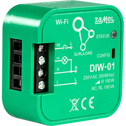 DIW 01 Wi Fi 230 V AC ZAMEL