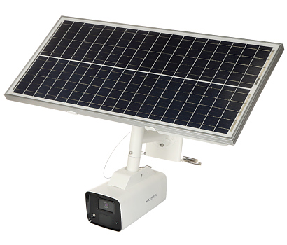 SOLAR IP CAMERA OUTDOOR DS 2XS2T47G0 LDH 4G C18S40 4MM ColorVu 4G LTE 4 Mpx 4 mm Hikvision