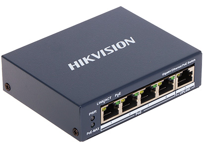 POE SWITCH DS 3E0505P E 4 POORTS Hikvision