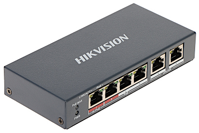 SWITCH POE DS 3E1106HP EI 4 Hikvision
