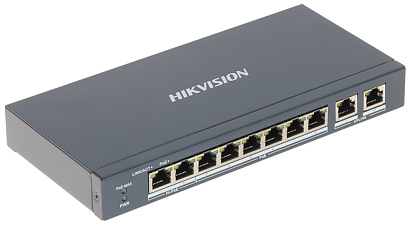 SWITCH POE DS 3E1310HP EI 8 Hikvision