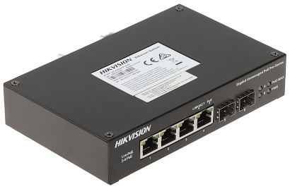 POE SWITCH DS 3T0506HP E HS 4 POORTS SFP Hikvision