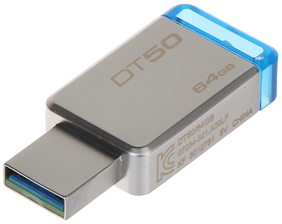 MEMORIA USB FD 64 DT50 KING 64 GB USB 3 1 3 0 KINGSTON