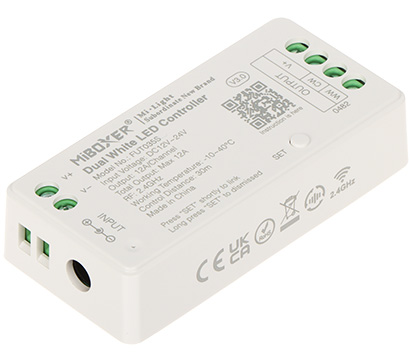 CONTROLER DE ILUMINARE LED FUT035S 2 4 GHz CCT 12 24 V DC MiBOXER Mi Light