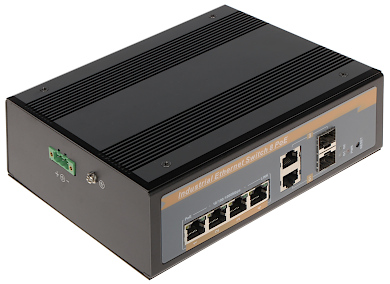 INDUSTRI LE POE SWITCH GTS P1 08 4G2G 6 POORTS 2 x SFP