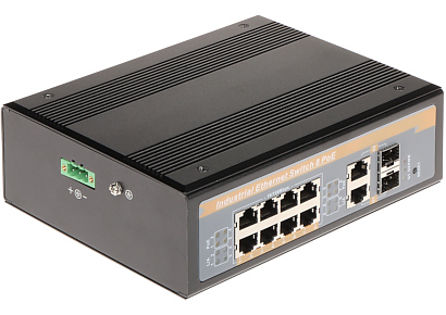INDUSTRI LE POE SWITCH GTS P1 10 82G 10 POORTS 2 x SFP