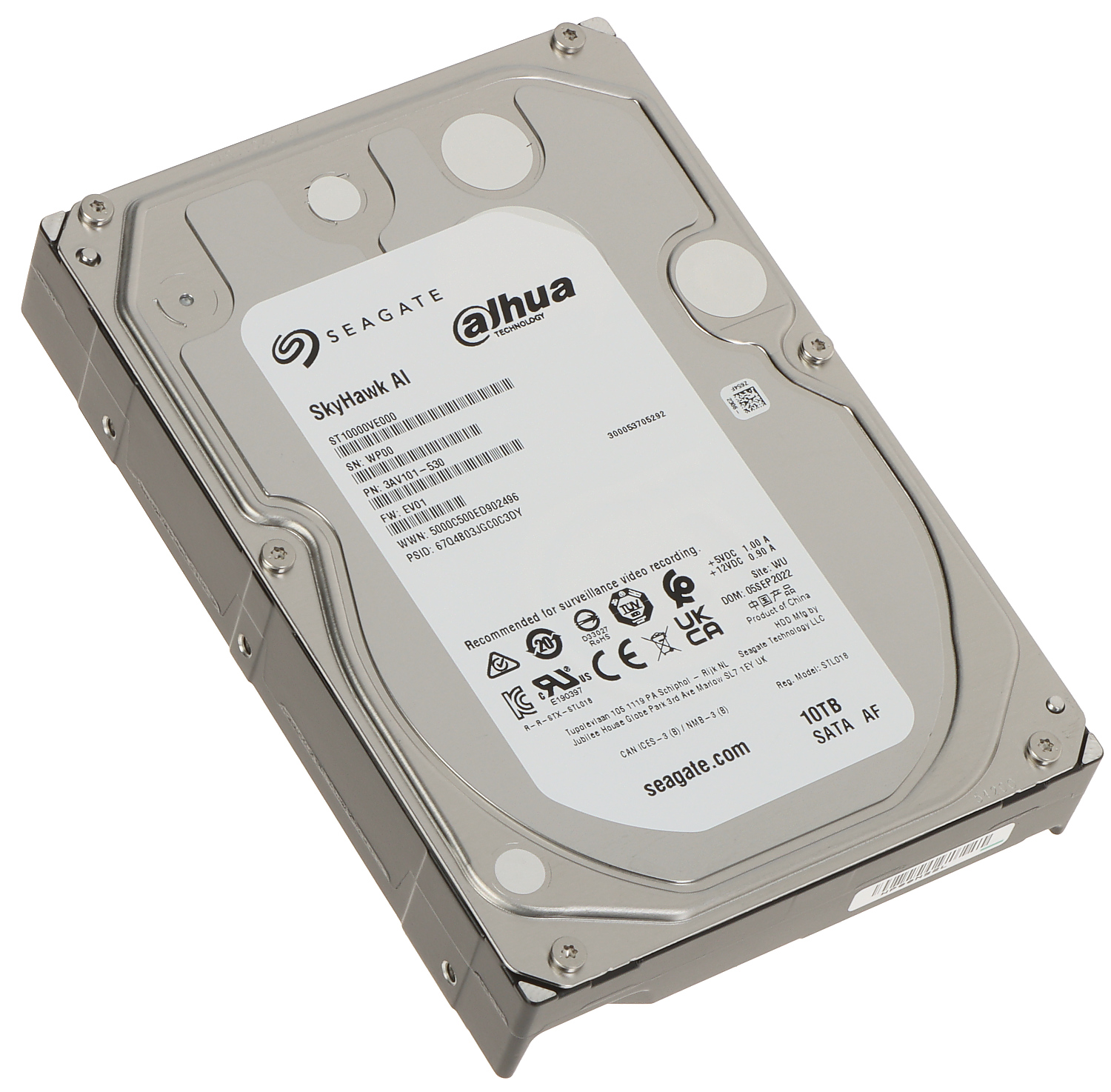 HDD FOR DVR HDD-ST10000VE000 10TB 24/7 SkyHawk AI SEAG... - HDDs - Delta