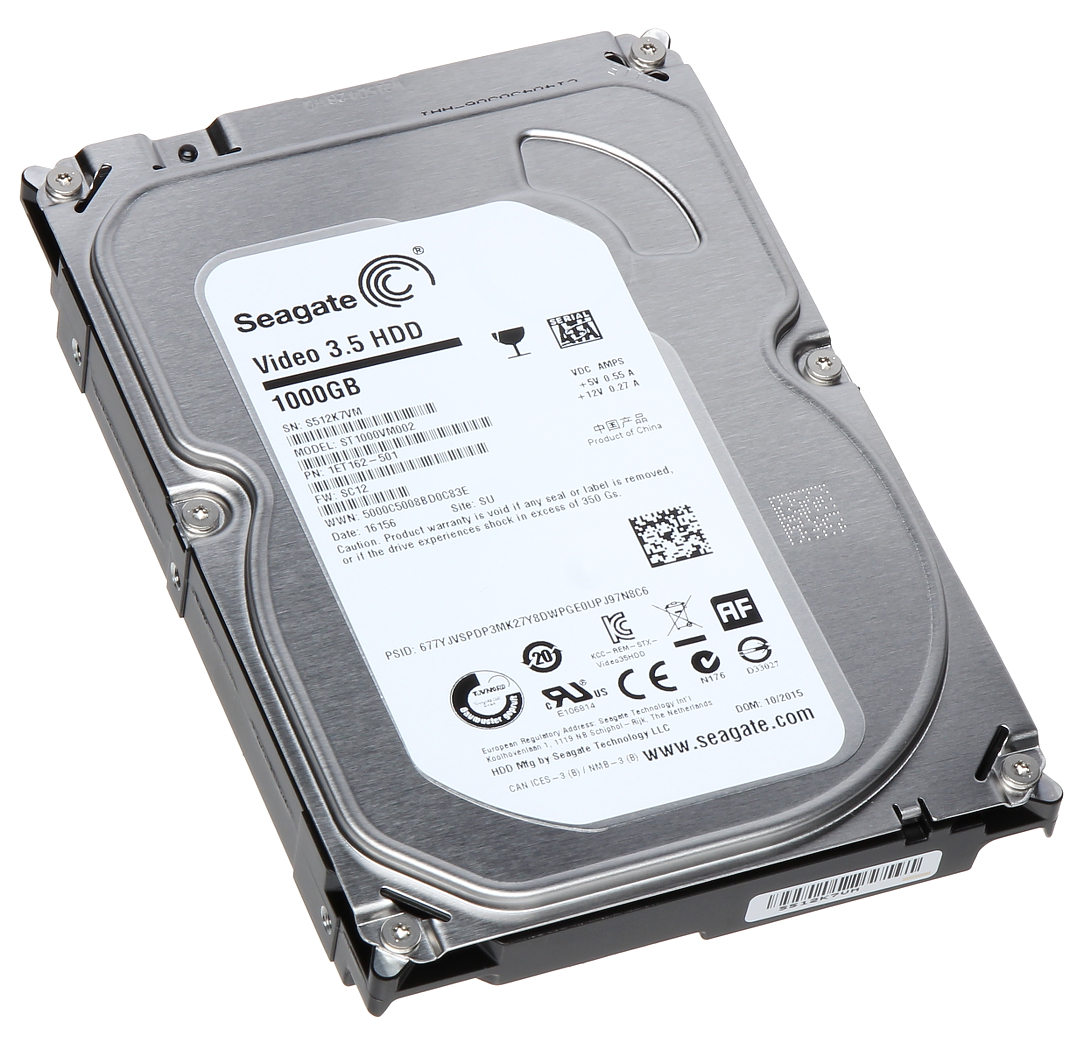 HDD FOR DVR HDD-ST1000VM002 1TB 24/7 PIPELINE SEAGATE - HDDs - Delta