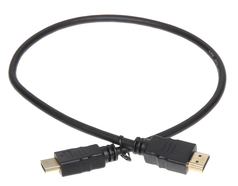 KABEL HDMI-0.5 0.5 m - HDMI-kablar på upp till 1 m Längd - Delta