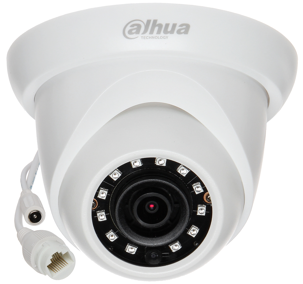 IP-KAMERA IPC-HDW1230S-0280B-S5 - 1080p 2.8 mm DAHUA - Dome Kameras mit  Fixfokusobjektiv mit Infrarotbeleucht... - Delta