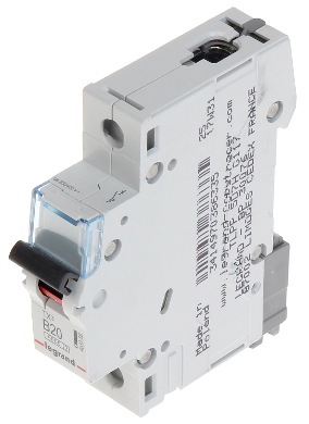 CIRCUIT BREAKER LE 403358 ONE PHASE 20 A B TYPE LEGRAND